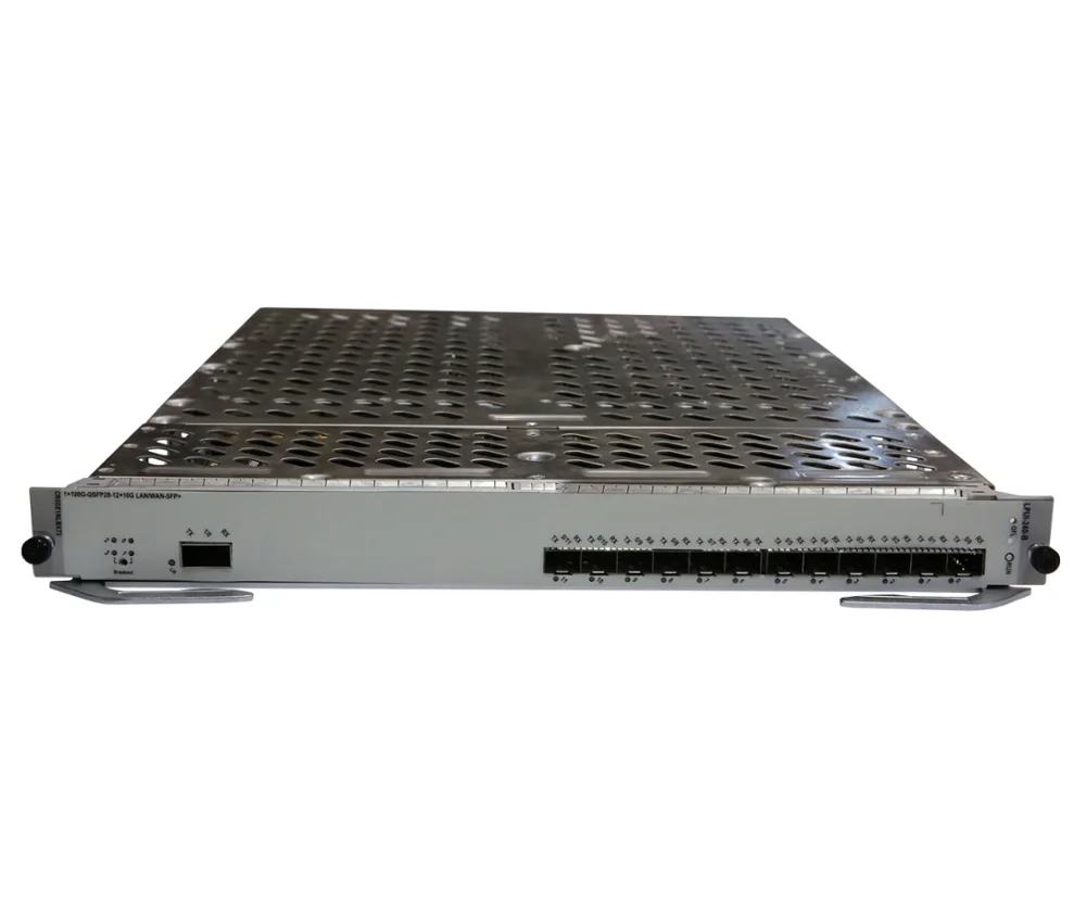 Huawei NE40E 1-port 100GBase-QSFP28 and 12-port 10GBase LAN/WAN-SFP+B (LPUI-240-B) CR5DE1NLBX73  03057487