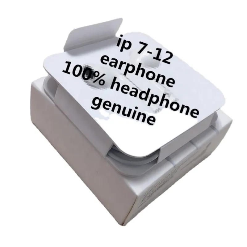 Оригинальное качество 8Pin подлинные наушники гарнитура подсветка Ning стерео наушники-вкладыши проводные для iPone 7 8X11 12