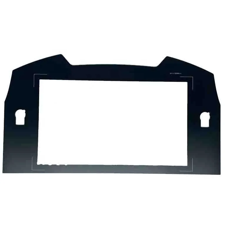 Irregular AR AG Coating Tempered Glass Screen Printing With Hole For LCD OLED TFT Electronic Display