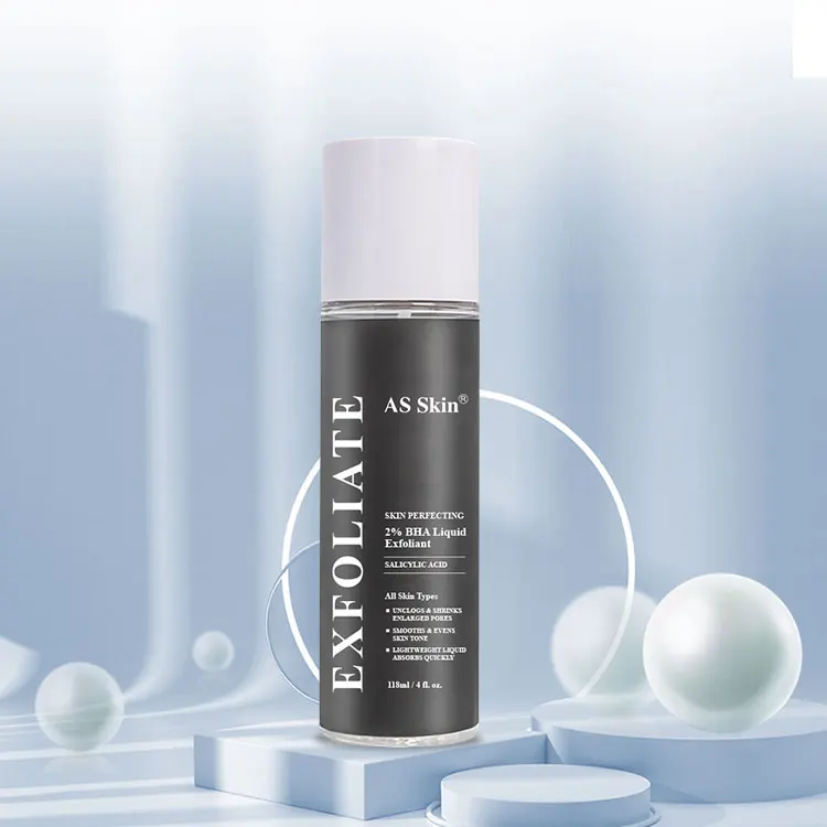 Мягкий отшелушиватель для лица для черных точек, глубокие поры, морщины и тонкие линии, лечение акне, 2% BHA, жидкий Отшелушивающий агент с салициловой кислотой