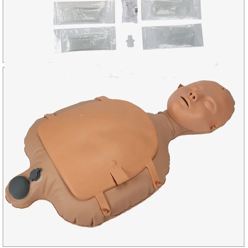 Medical Education  Inflatable portable CPR simulator Mini-inflatable Cardiopulmonary Resuscitation Model