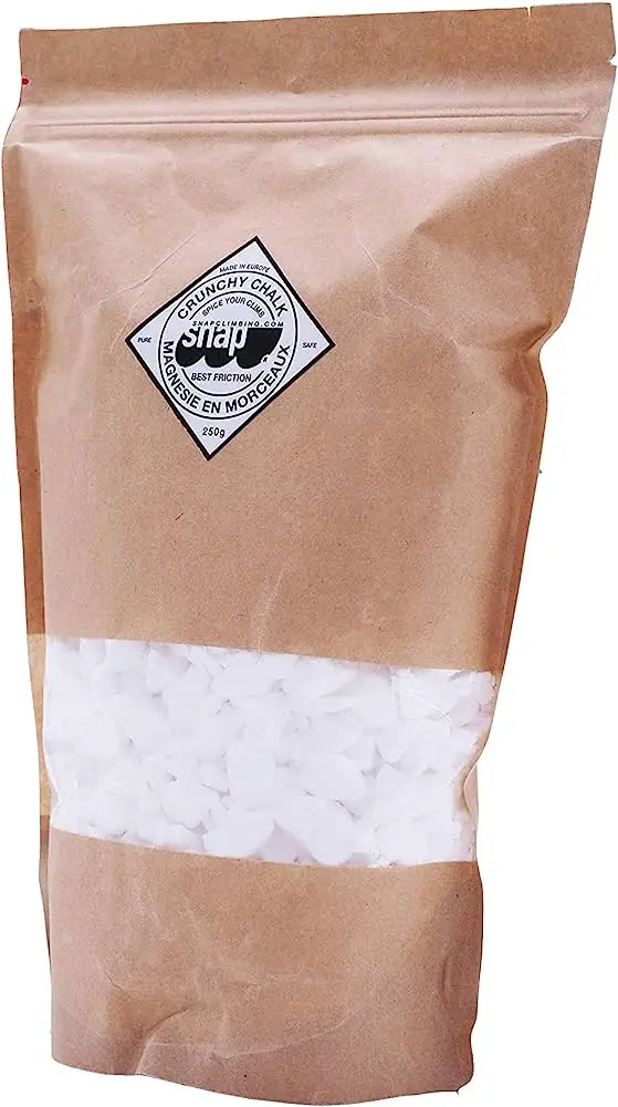 magnesium carbonate gym loose chalk  powder and chunky  for rock climbing ,gym and fitness 200g