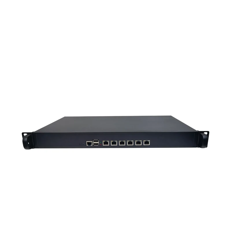 Jiu Hua 1 U rack mount Firewall J6412 Server Router Core 6 Ports Firewall Appliance Network Security Router