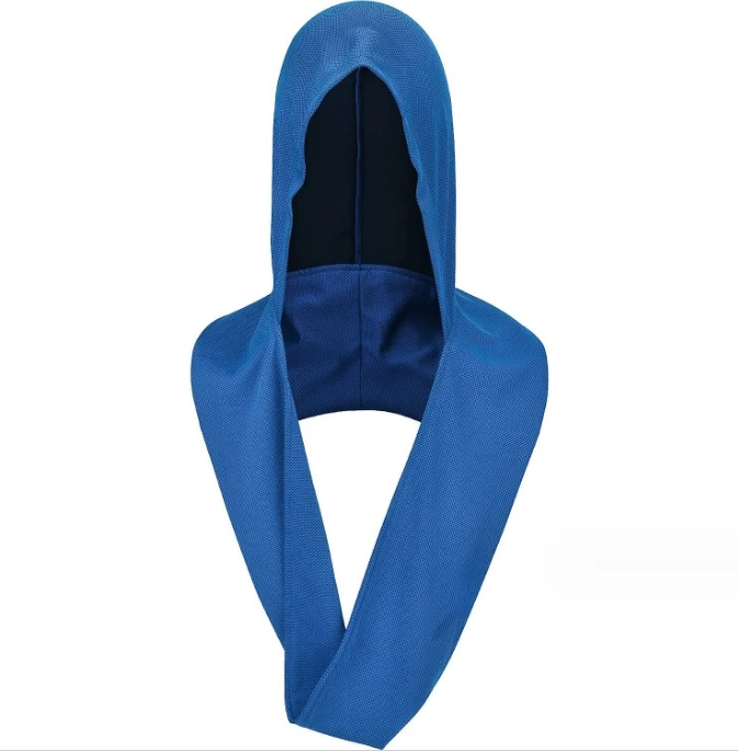 quick drying U shape microfiber Cooling Hoodie Towels for Hot Weather