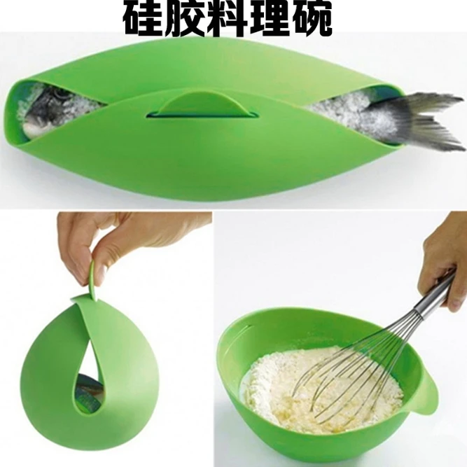 Wholesale Foldable Silicone Bowl Steamer Food Grade Fish Steamer for Home and Kitchen Cooking