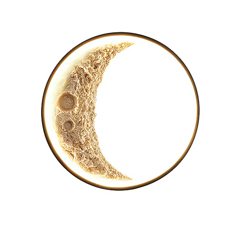 Starry Sky Room Decorative Lights Indoor  Light LED Modern Art Wall Lamp Moon Modeling Star Decorative Moon Lamp