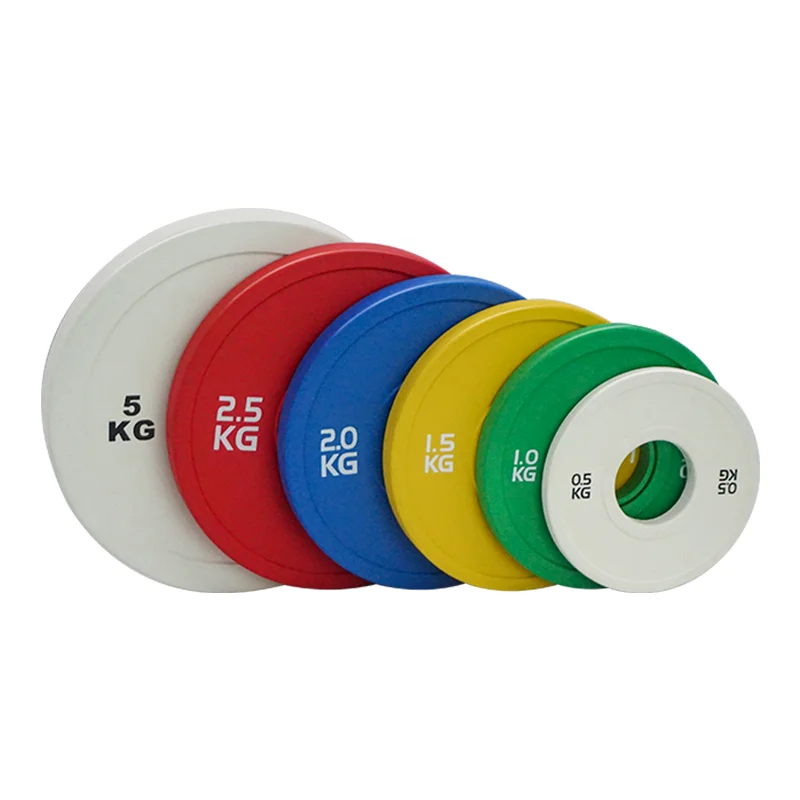 NEW 2020 STYLE Change Plates Colorful Gym Rubber/PU Fractional Plates