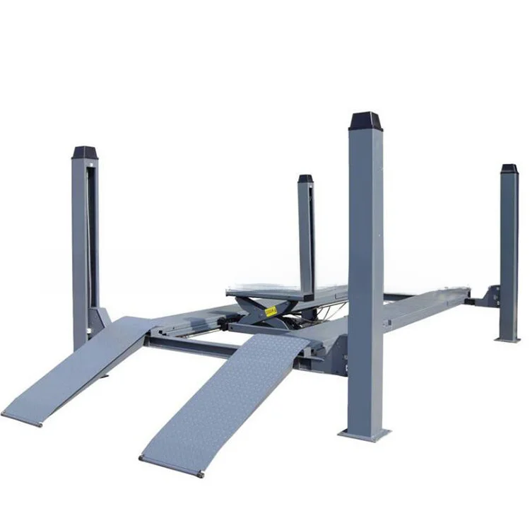 Hydraulic 4 Post Car Lift/4 Tons Four Lift for Wheel Aligner Work