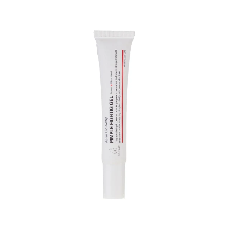 Empty Gel White Plastic Cosmetic Container Eye Cream Tube Packaging with Ceramic Applicator