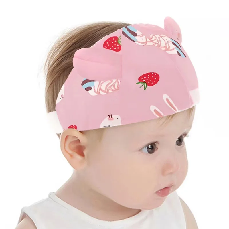 Newborn Beanie Nursery Head Wrap Soft Cute Printed Toddler Hat for 0-3 Years Boys Baby