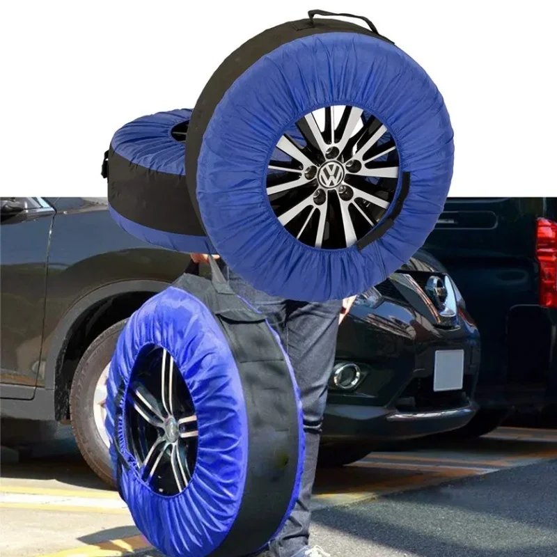 600D Oxford General Motors Spare wheel cover, four seasons adjustable car spare tire storage bag Snow waterproof tire cover.