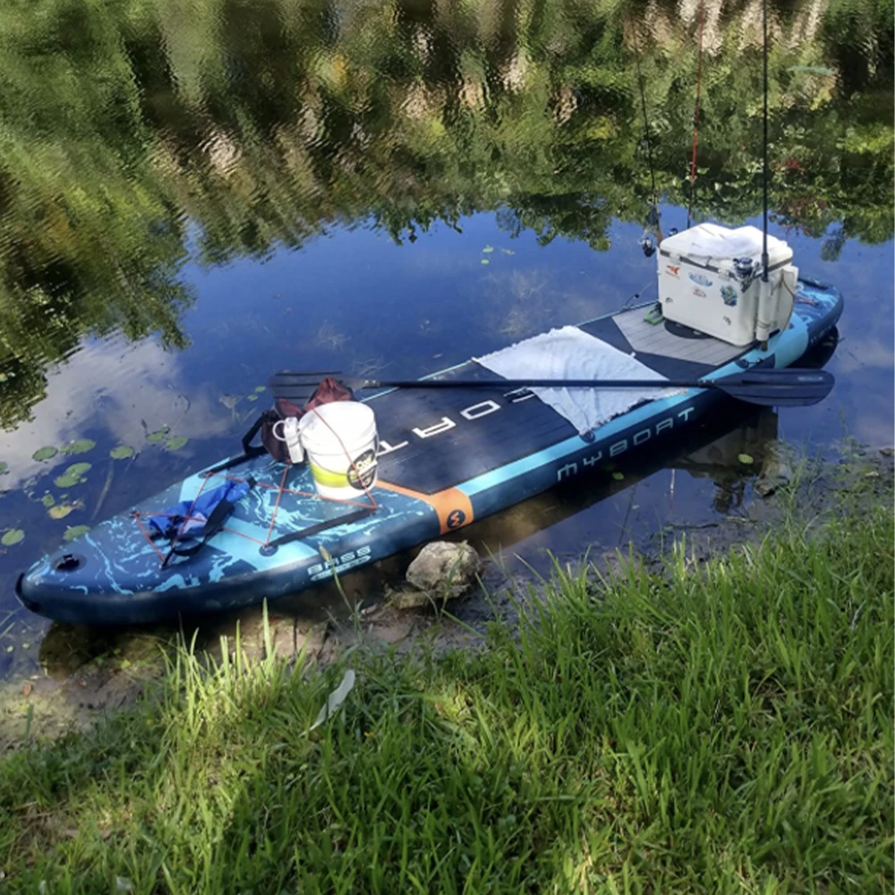 MY BOAT series factory price OEM logo inflatable sup fishing board stand up paddle board sup board