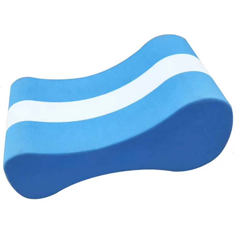 Factory Hot Sale Pool Swimming Foam Board Waterproof Training Aid Pull Buoy Leg Float Eva Swimming Kickboard  With High Quality