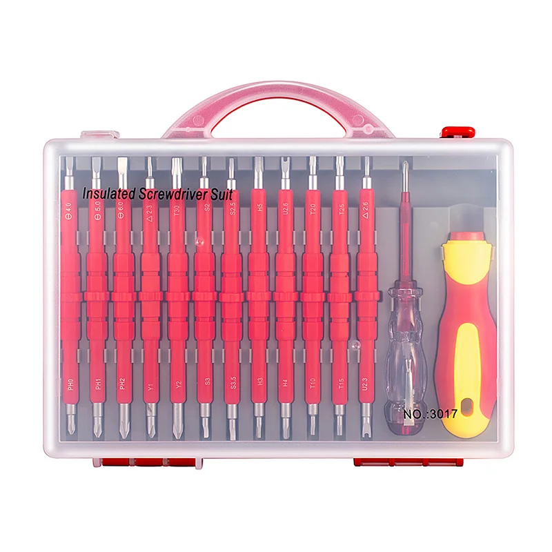 
 Многофункциональная отвертка для ремонта изоляции высокого качества 12 в 2 недели, набор ручных инструментов  