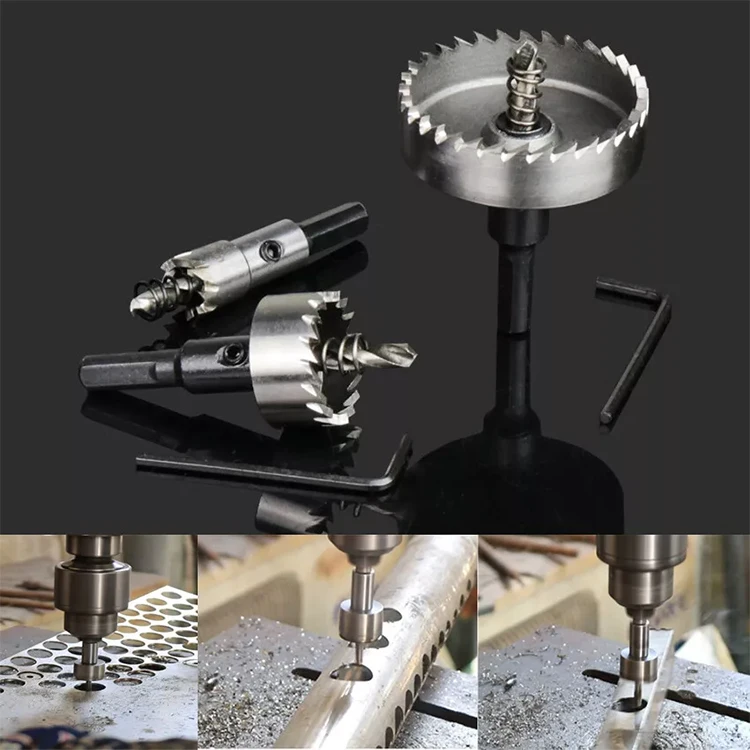 High speed steel 6542 M2 9341 M42 HSS Hole saw for metal stainless steel plate tube pipe cutting