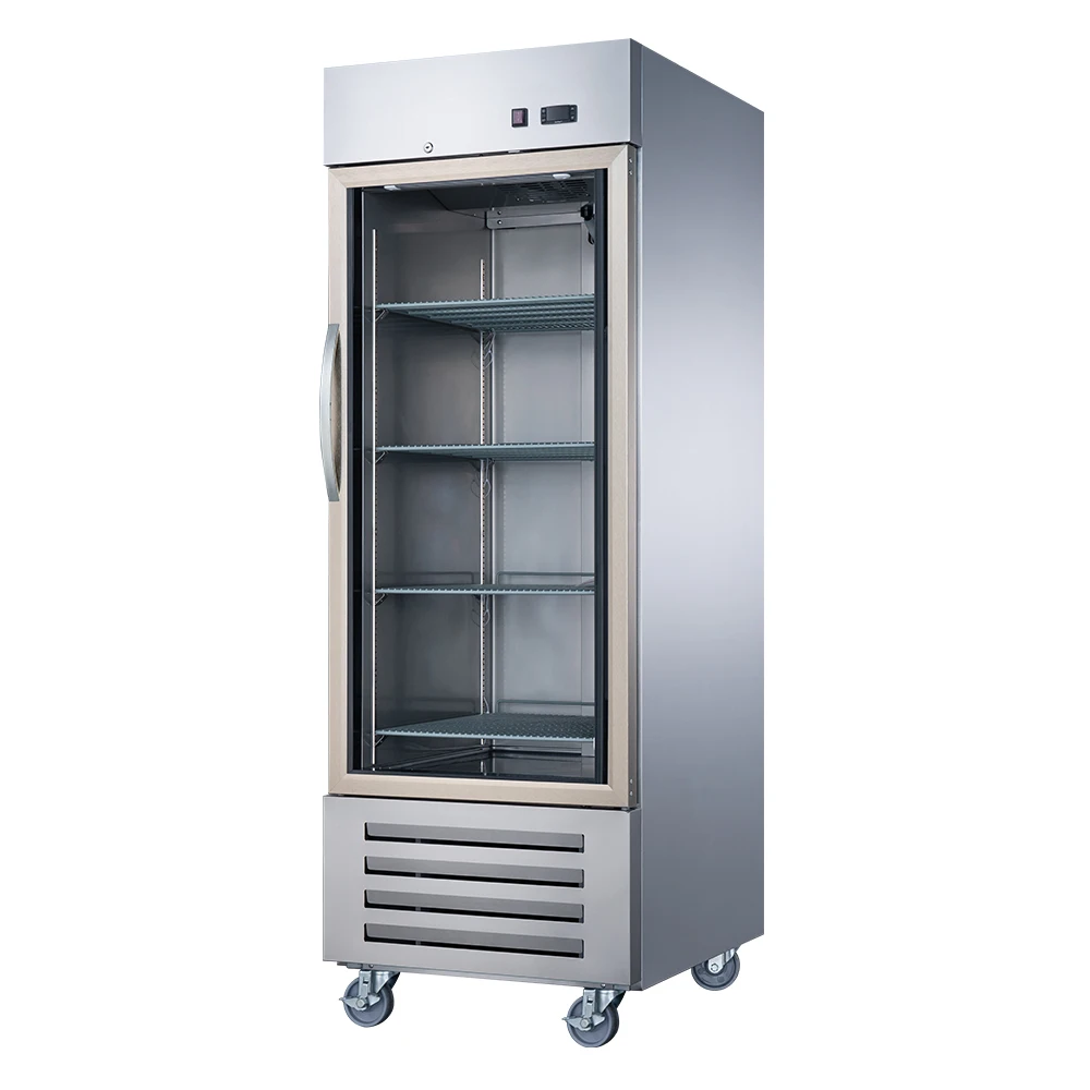 Stainless Steel Single Door Kitchen Fridge Commercial Refrigeration Equipment