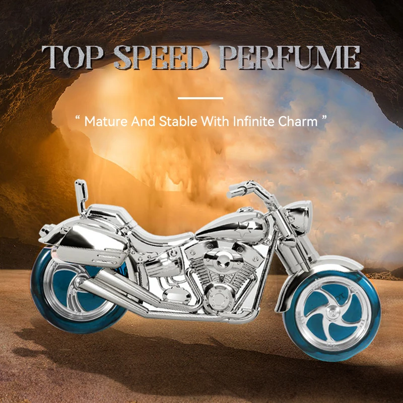 TIV cross-border dedicated high-speed perfume wooden tune motorcycle personality lasting fragrance gift box perfume genuine m