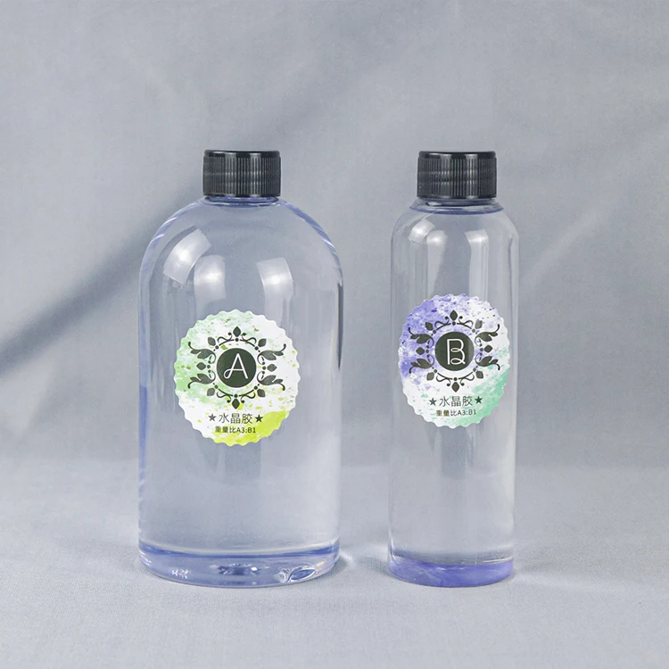 Глубокий литой эпоксидный полимер напольная краска силиконовый гибрид для ювелирных изделий жидкий галлон 10 л 1:1 Кристалл 1 кг клей