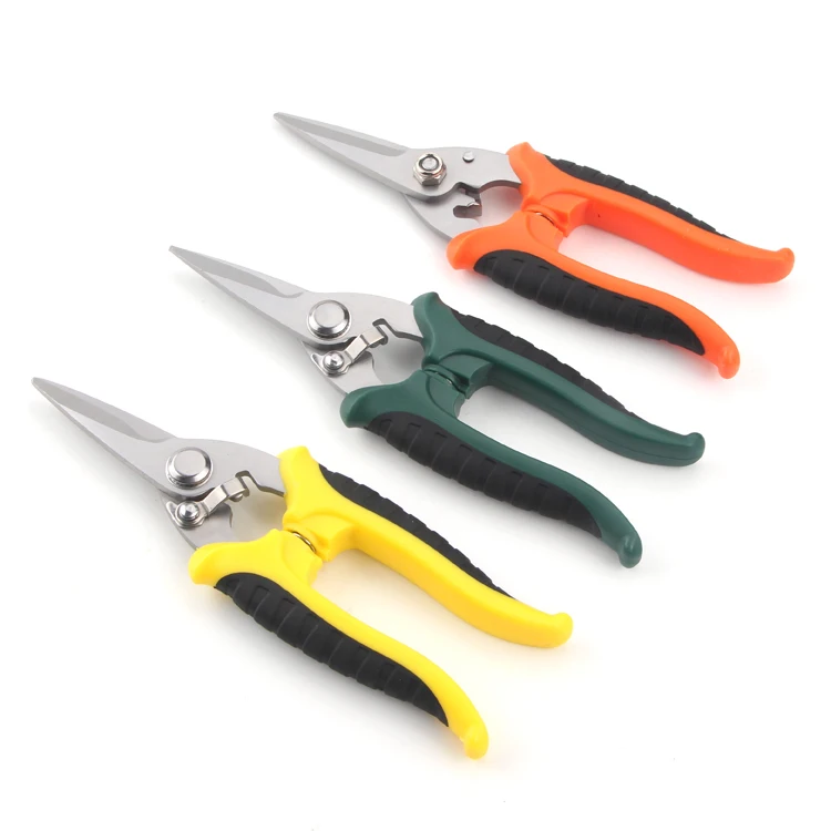 Professional Stainless Steel Pruning Shears Plant Gardening Tool Garden Shears Plant Scissors