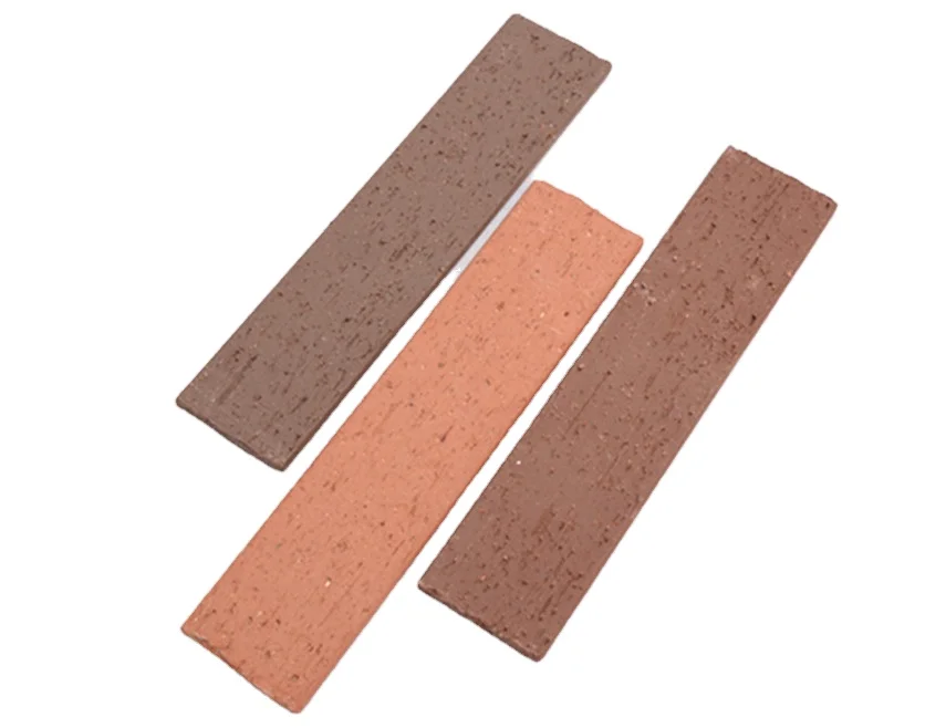 7mm thickness clay bricks with small sizes and light weight