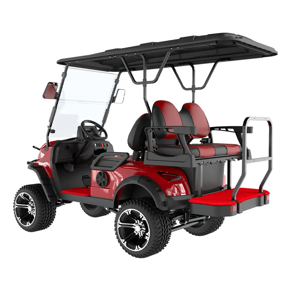 Hot Selling 4 Seats Golf Cart Electric 72V Motor New Design Off Road Electric Golf Cart