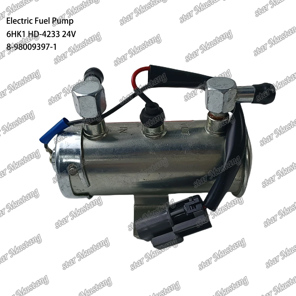 6HK1 HD-2433 Electric Fuel Pump 24V 8-98009397-1 Suitable For Isuzu Engine Parts