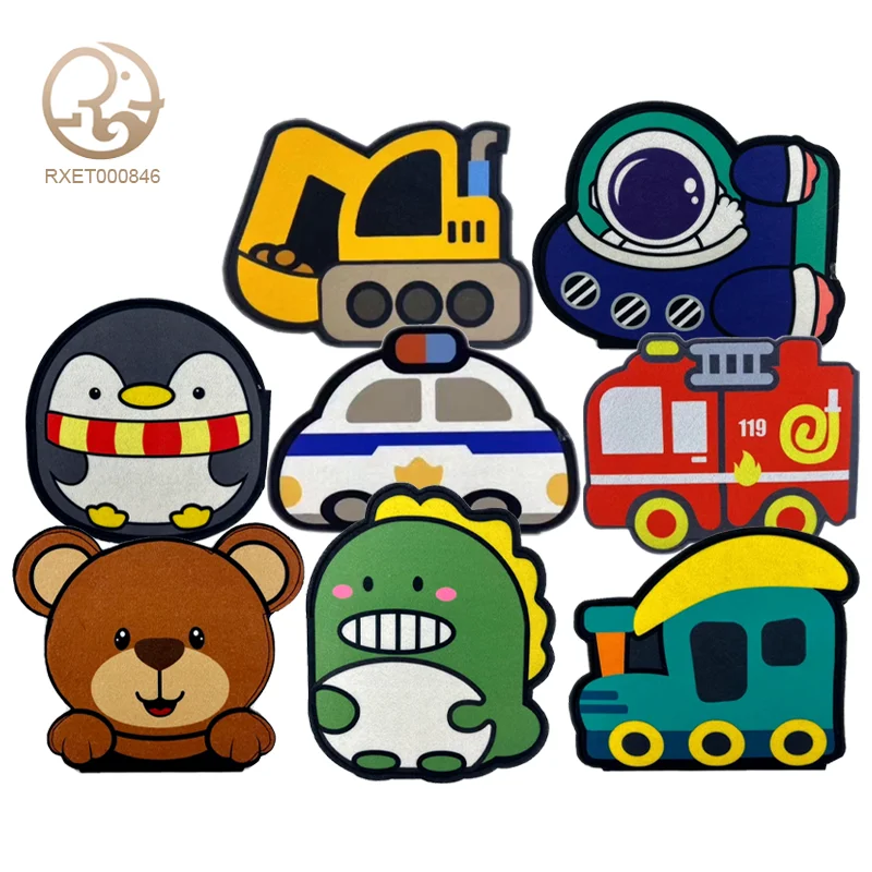 Wholesale 2024 Unisex Baby memory Felt Educational Toys for Toddlers Fun Travel Toys for Children to Learn