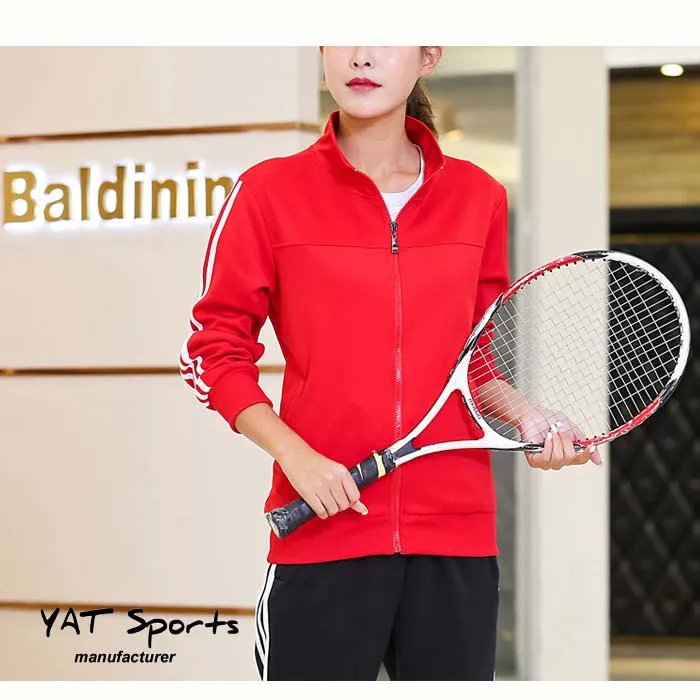 Custom couple training jogging sports wear sets Unisex active wear tracksuits