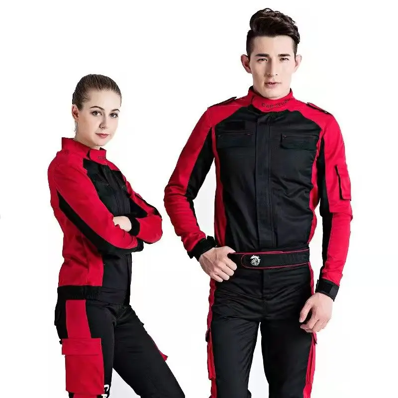 Customization work wear cotton polyester mechanic overalls work wear long sleeve car repair uniform