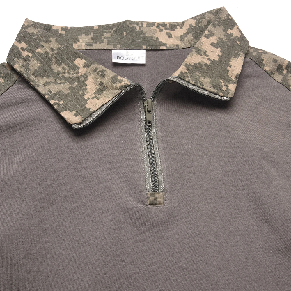 Factory Supply Ripstop ACU Suit TC 65/35 G2 Frog Suit Outdoor Field Tactical Uniform Breathable Digital Camo Suit