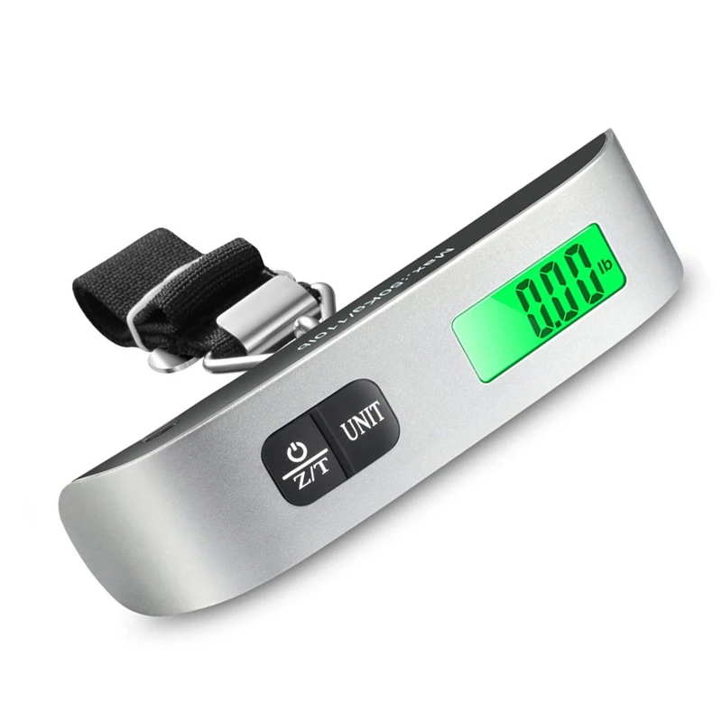 50KG Basculas Digital Mini Weight Machine Weigh Balance Hanging Scales Travel Luggage Scale Portable Electronic Weighing Scales