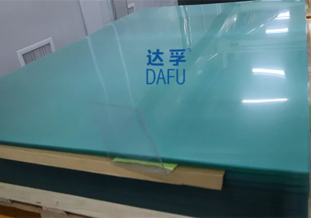 Transparent Polycarbonate film roll clear color with both side polished glossy with 0.25mm 0.5mm
