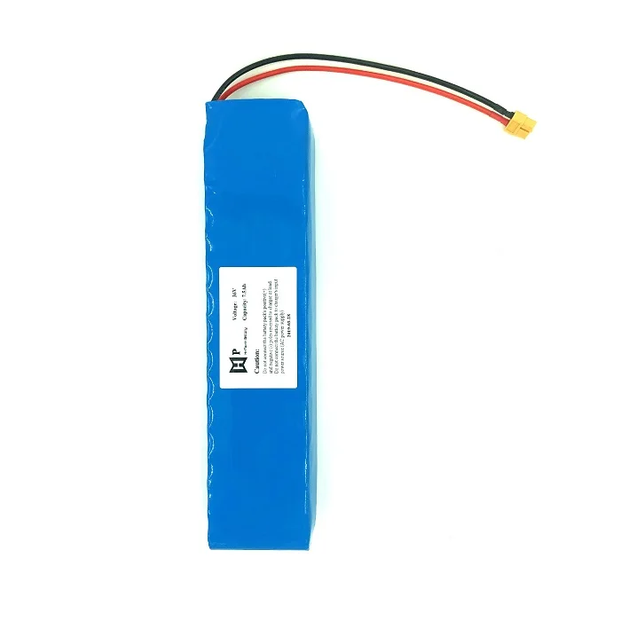 Rechargeable lithium ion battery pack li ion 36v 7.5ah for electric bicycle e scooter e mobility