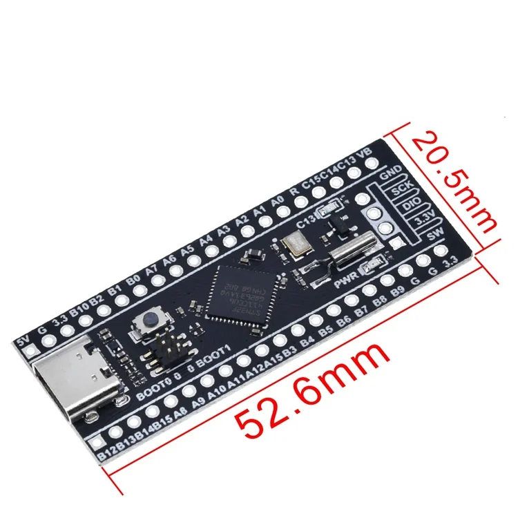 Макетная плата STM32F401 STM32F411 256KB ROM V1.2 STM32F401CCU6 STM32F411CEU6 STM32F4