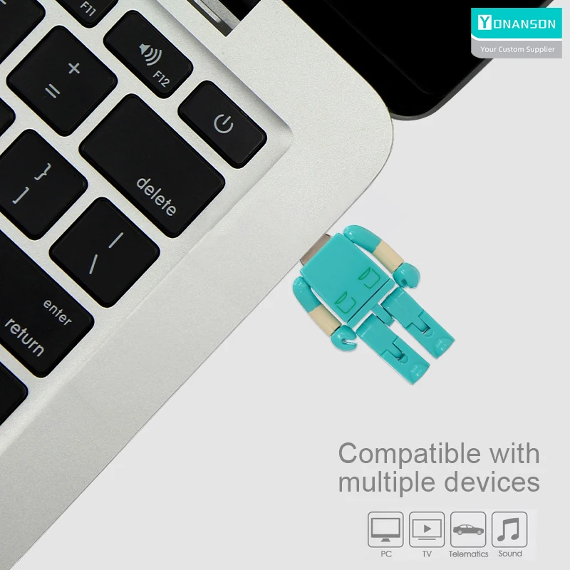 YONANSON Doctor Model Custom Logo USB Flash Drive 2.0/3.0 Drive Cheap 4GB 8GB 16GB Plastic USB Drive Corporate Promotional Gift