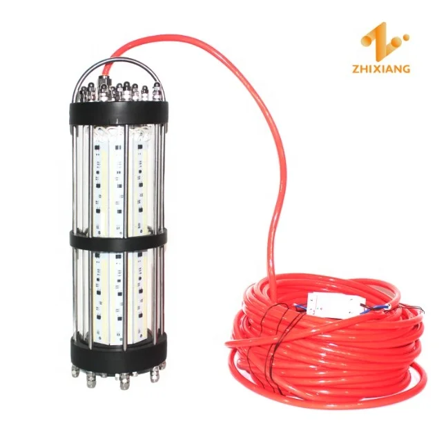 AC110V 220V 1000w Led Fishing Light Underwater Fishing Finder Lights Ship Lamp Squid Attracts Lights