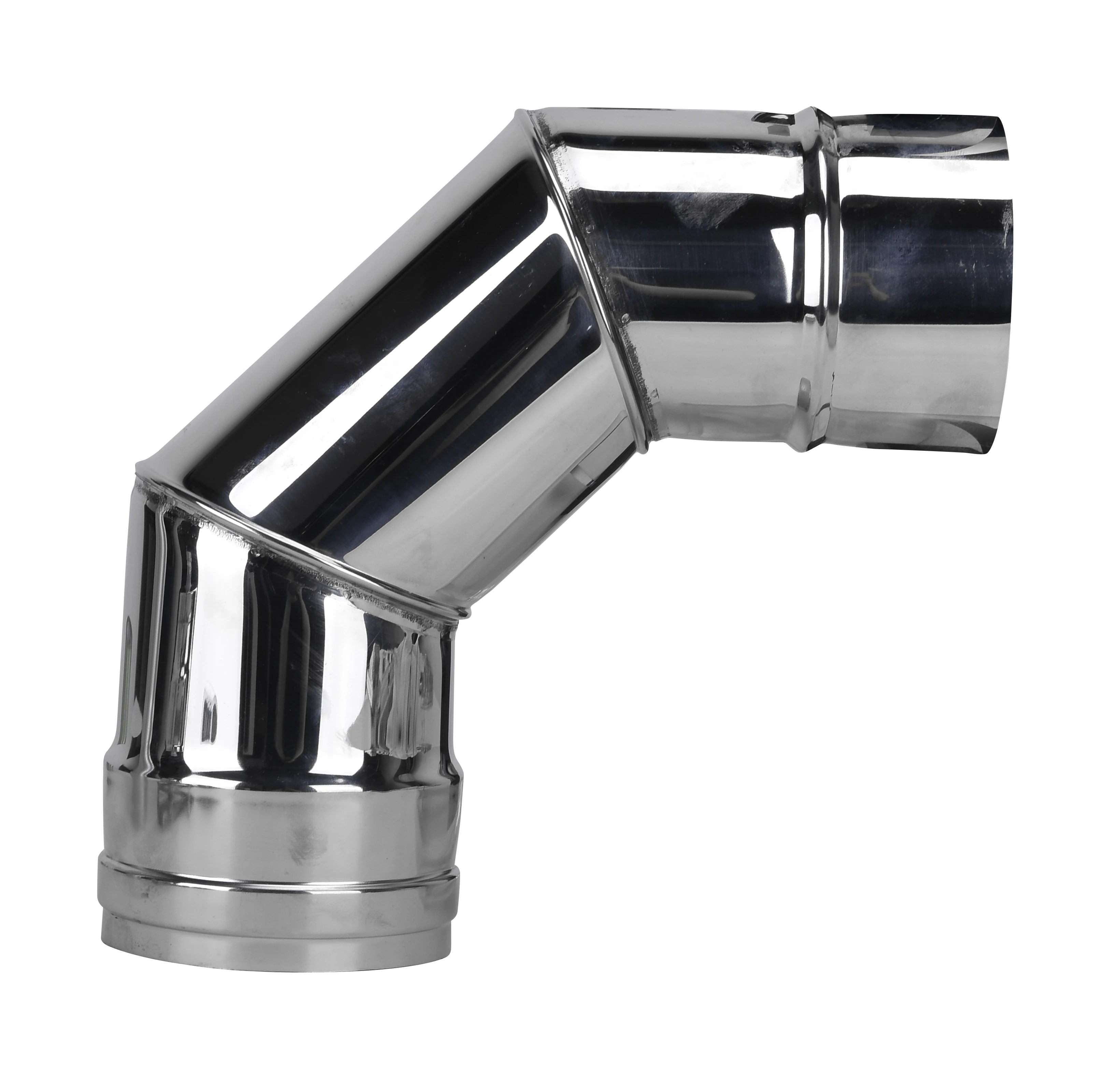 Hot Selling 80mm 150mm Pellet Stove Chimney Flue Pipe Venting Kits