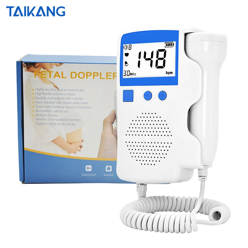 Accurate Measurement Environmental High Quality Factory Cheap Price Direct For Measuring Baby Heart Rate Fetal Doppler Monitor