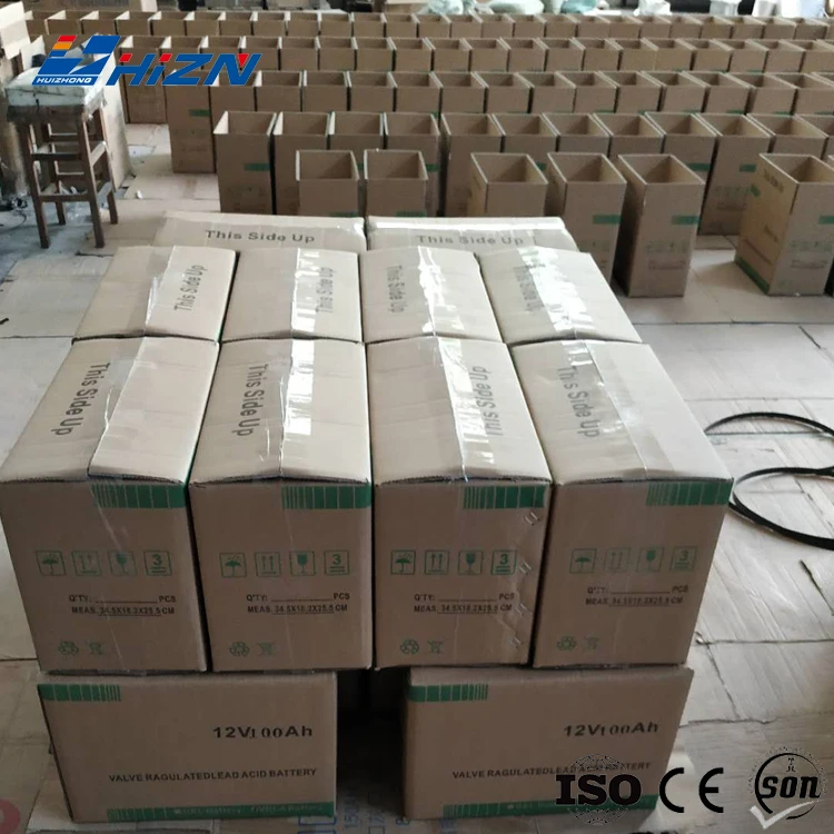 High quality rechargeable lead acid battery 12v 20ah 40ah 50ah 60ah 100ah deep cycle solar AGM battery