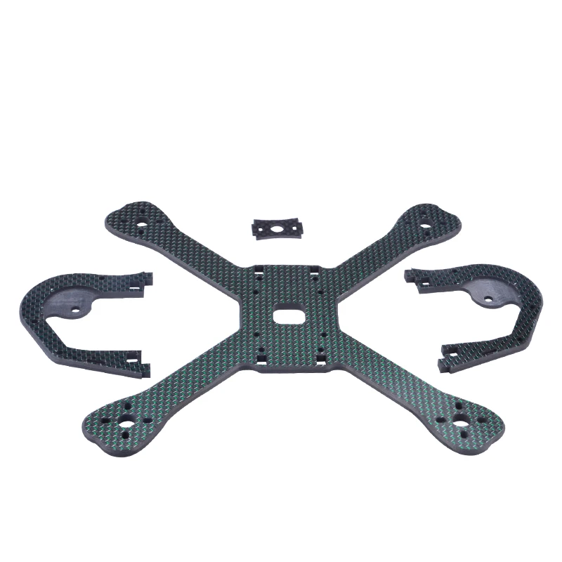 UAV Parts Custom High Strength Cnc Cutting 3K Carbon Fiber Micro Machining CNC Milling Auto Part OEM