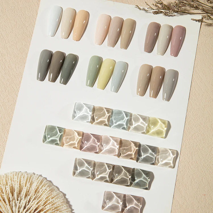 ZRKGEL All Seasons 18 colors Free Sample high pigmented Gel Nail Polish Soak off Crystal Nail Art Odorless UV Gel Polish Set