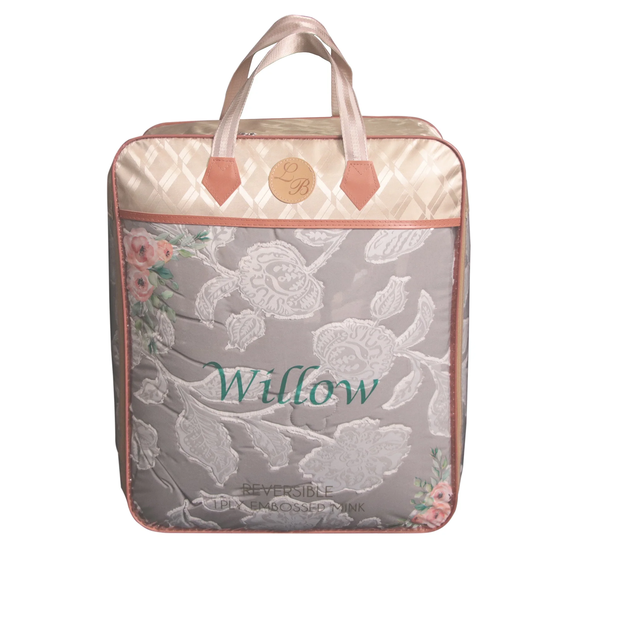 Leather PVC Pillow/Blanket/Quilt/Comforter set Zipper bag Plastic Packaging Bags