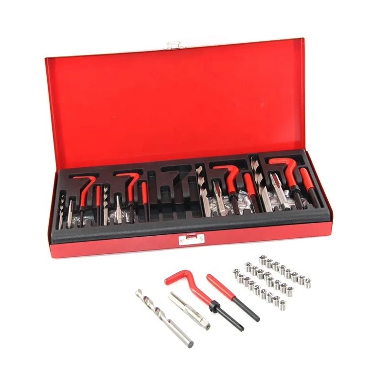 131pcs Set Of Thread Repair Tools For Automobile Thread Repair Tools Thread Tapping Repair