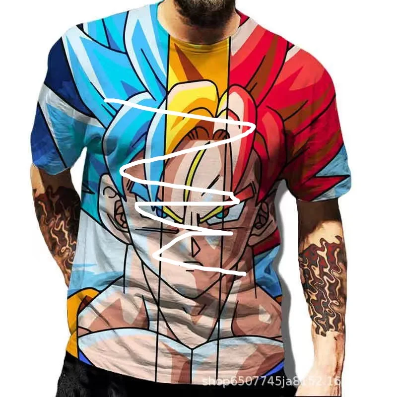 Wholesale design 3d cartoon sublimation print t-shirt 3d printing t-shirt