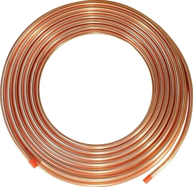 Manufactory Wholesale Air Conditioner Parts PE Insulated Copper Pipe Copper Tube 0.2mm