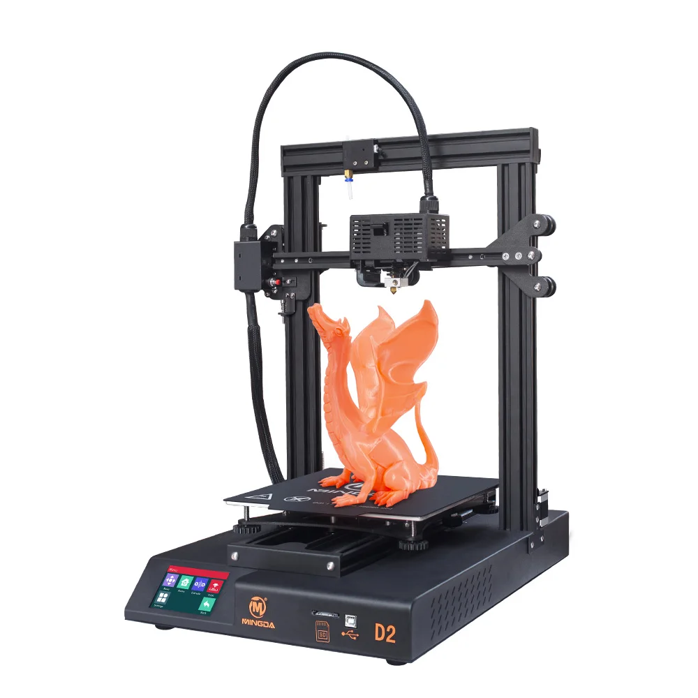 Easy Installation 3.5Inch DIY Mini D2 FDM 3D Printer For Entry Level User