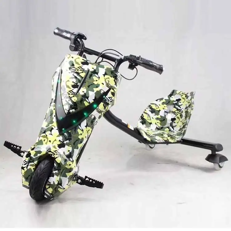 New Pattern Best Gifts 3 Wheel Drifting Electric Scooter Drift Trike For Kids And Adults