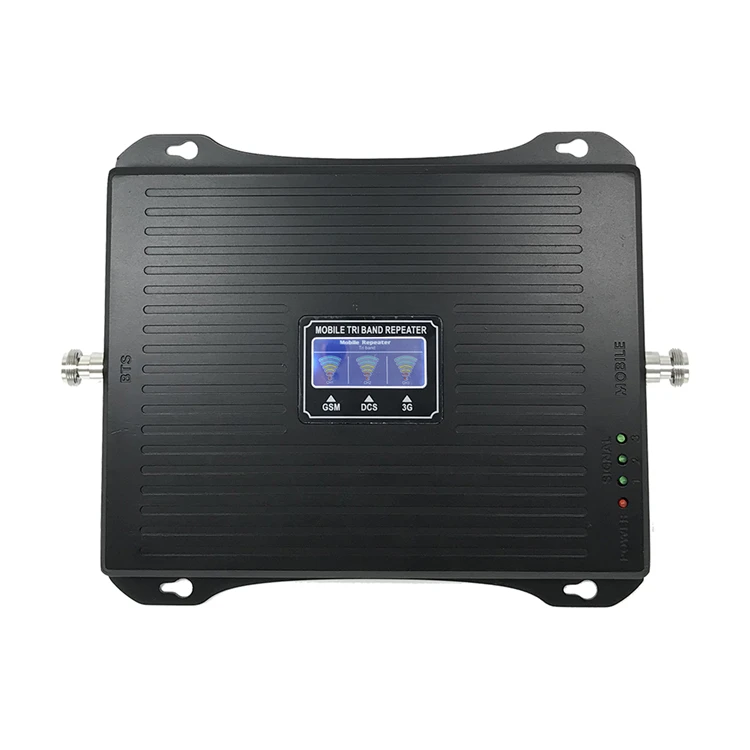 
 GSM/DCS/WCDMA 900/1800/2100 2G/3G/4G трехдиапазонный мобильный ретранслятор сигнала усилитель  