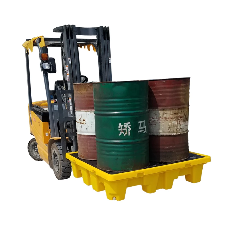 Industrial use cheap drum spill containment pallet anti spill pallet