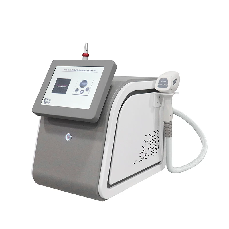 2 In 1 1600W 808nm Diode Laser Hair Removal 3 Wavelength 808 755 1064 And Nd Yag Laser Tattoo Removal Machine